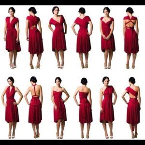 Butter by Nadia Multi Wrap Midi Dress
